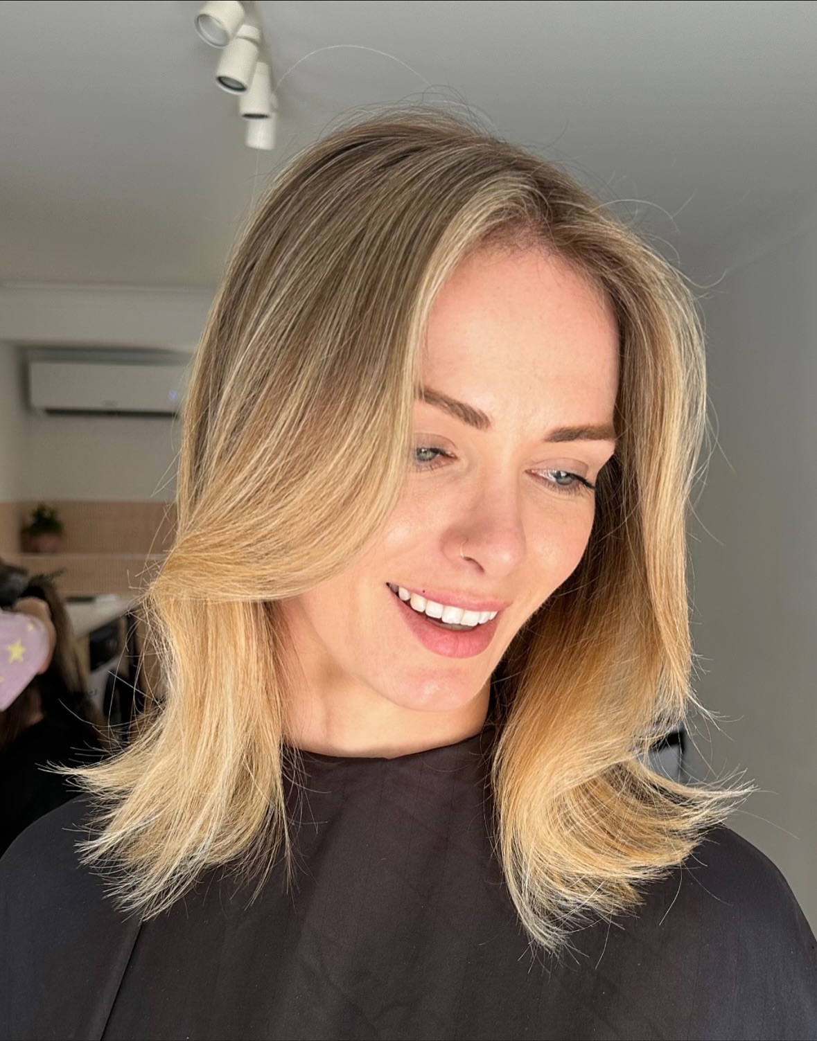 Fresh and Flowy Long Layered Cut for Fine Hair