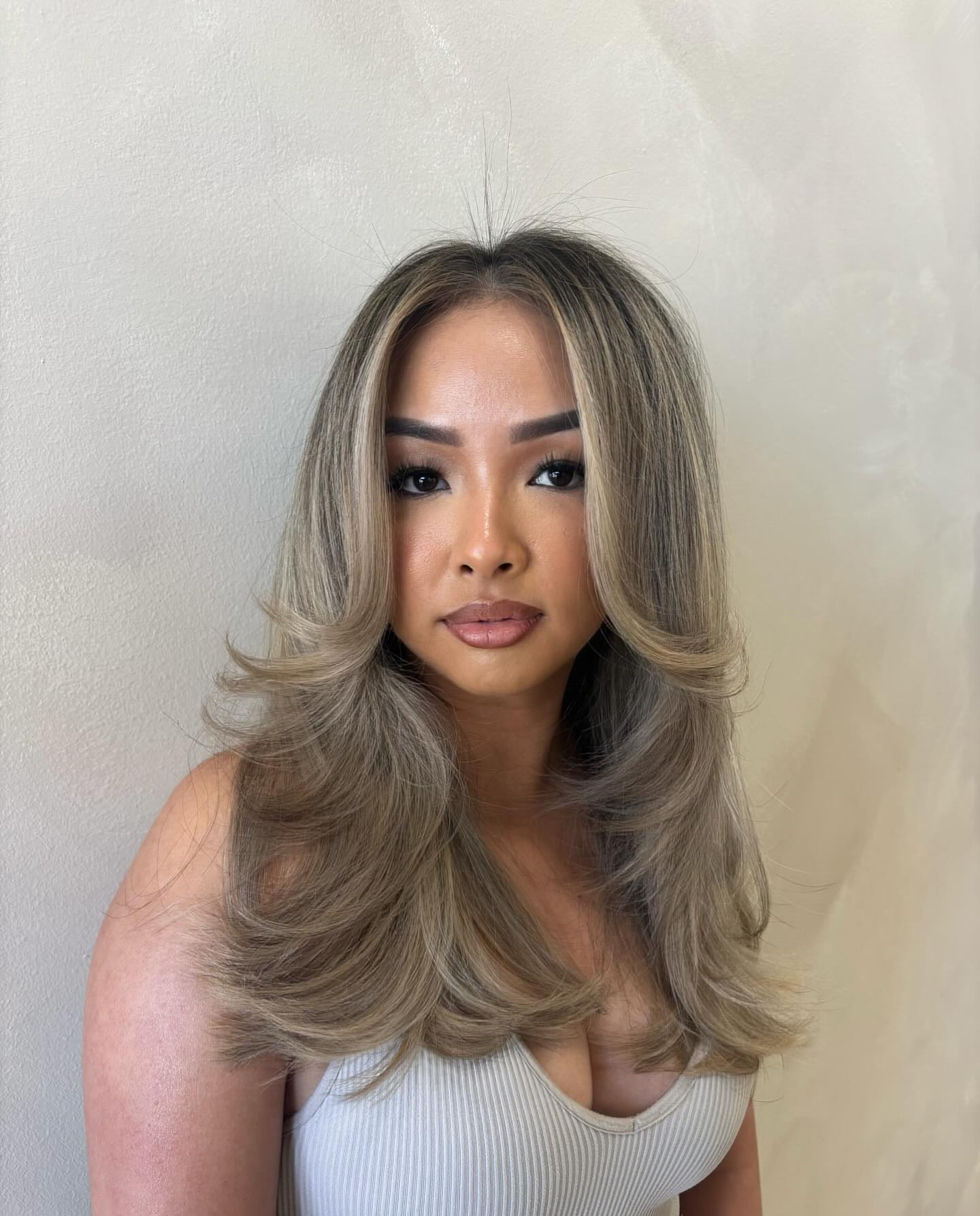Glamorous Long Layered Cut with Soft Volume