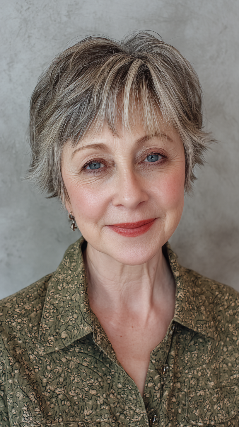 Textured Short Shag with Soft Layers