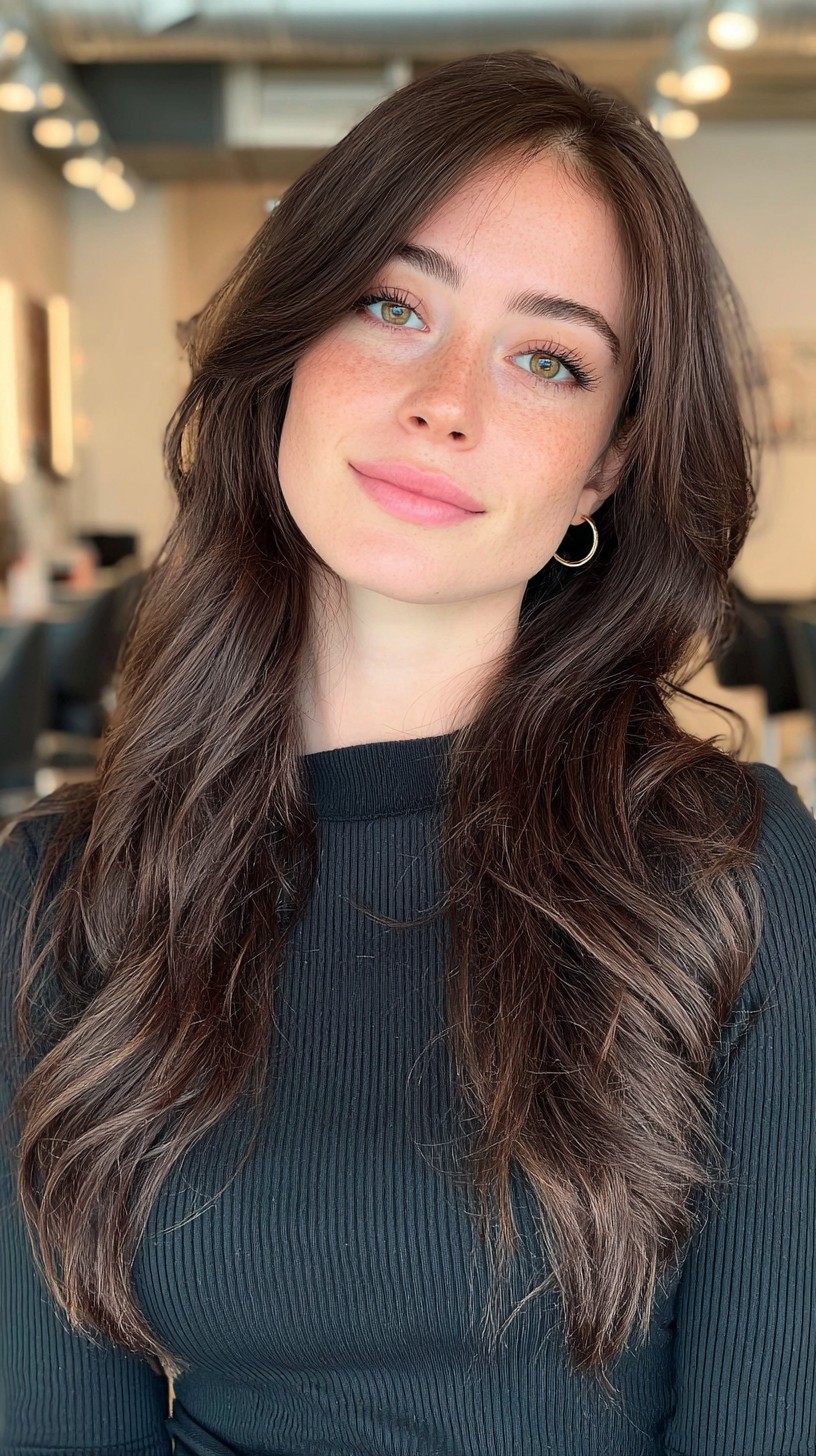 Lustrous Chocolate Layers with Natural Texturing