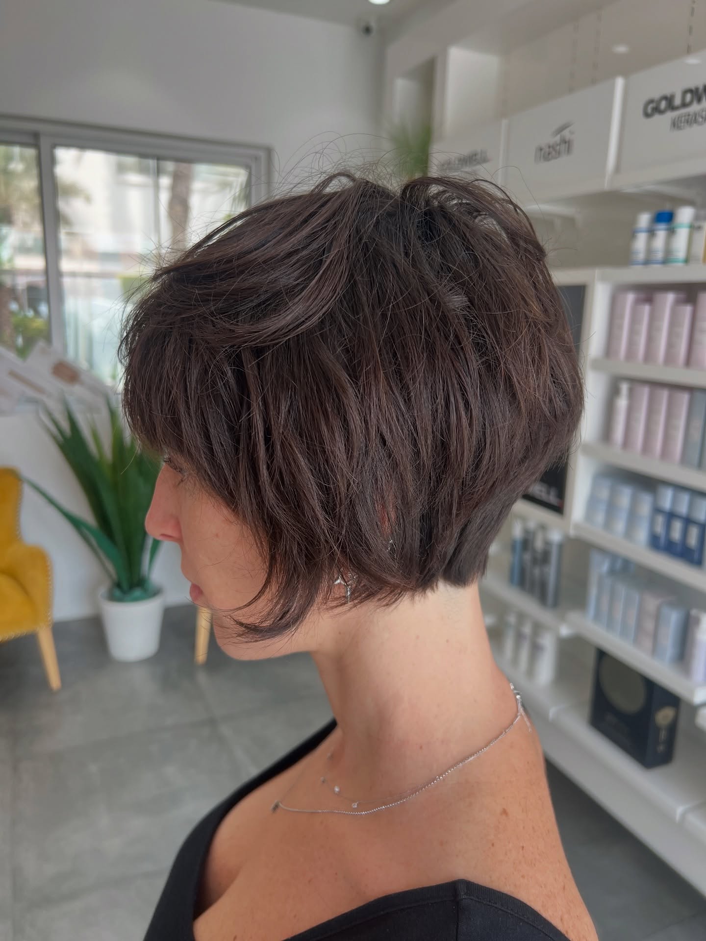 Textured Short Bob with Soft Layers