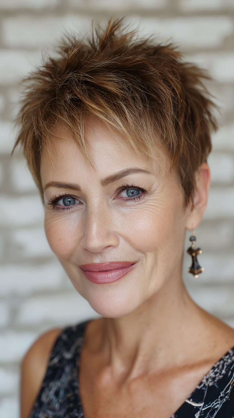Chic Textured Pixie Cut