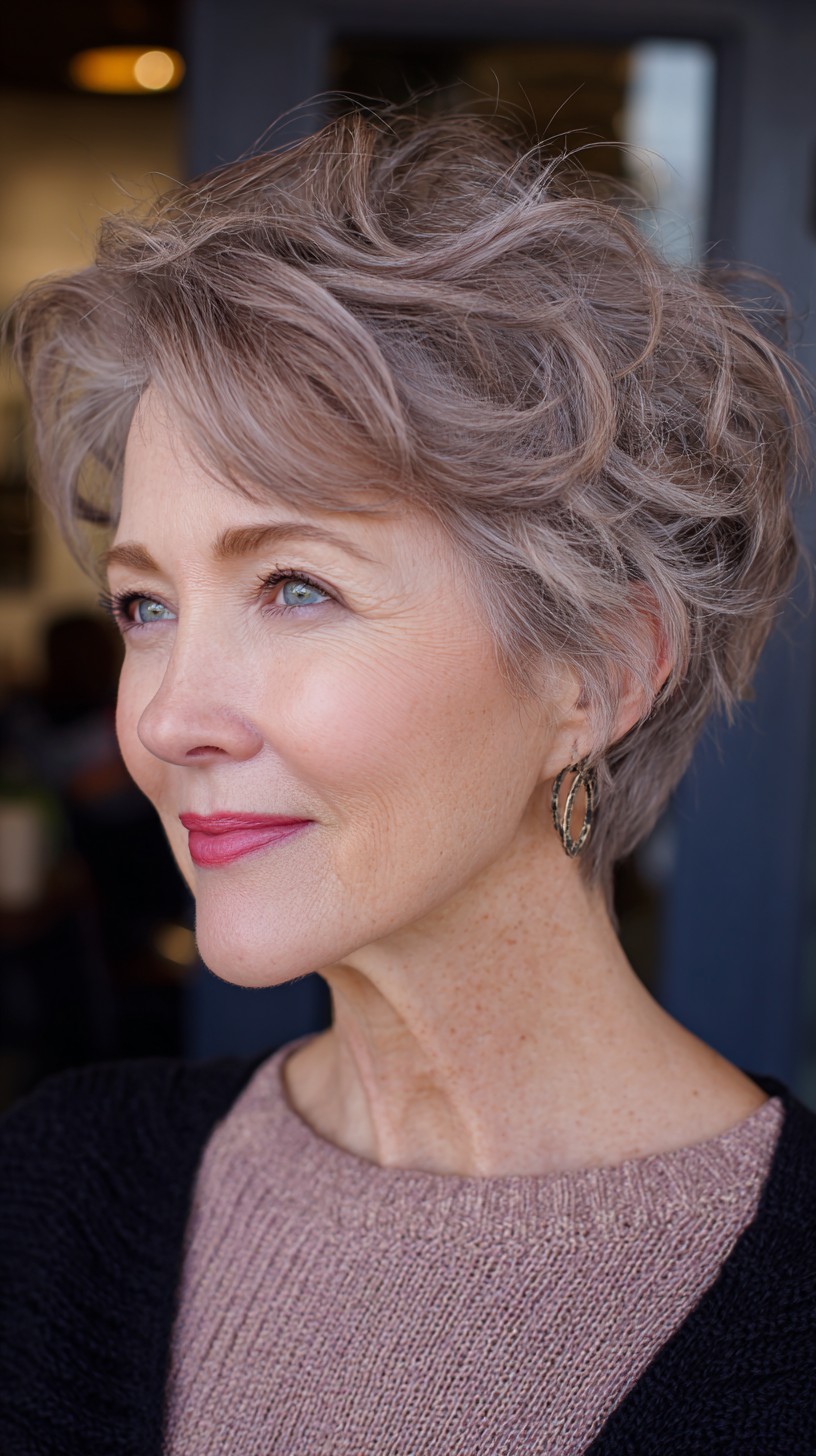 Dynamic Ash Tousled Layers