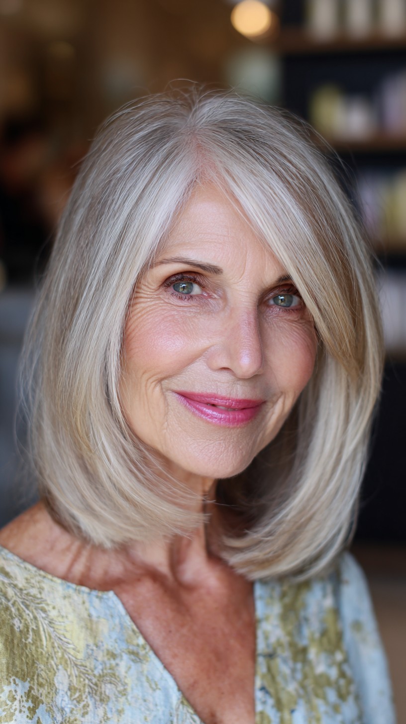 Soft Pearl Gradient with Delicate Feathering