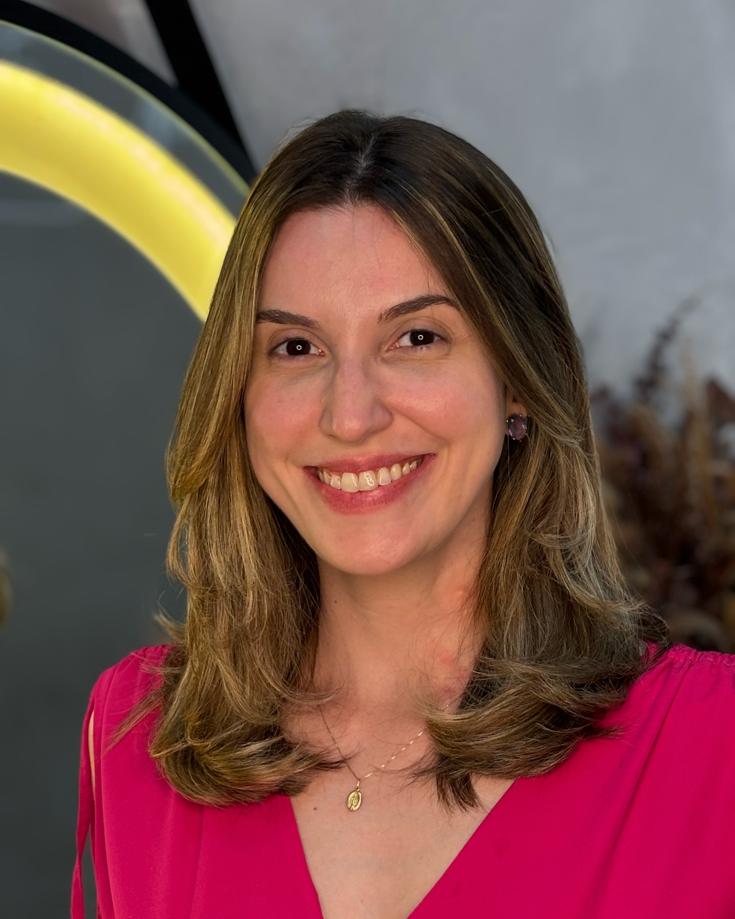 Softly Layered Mid-Length Cut with Natural Shine