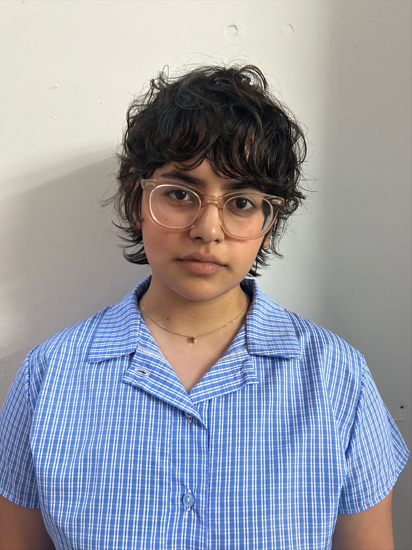 Chic Textured Pixie Wolf Cut with Soft Curls
