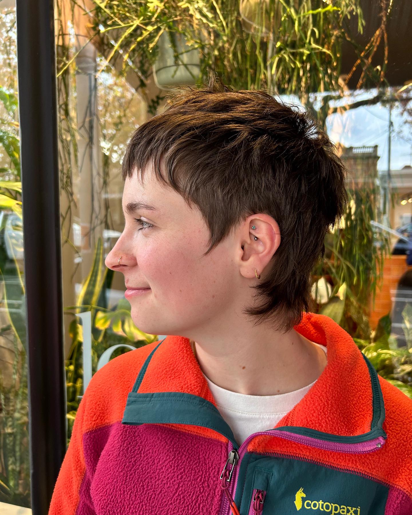 Modern Textured Pixie Wolf Cut with Layered Edges