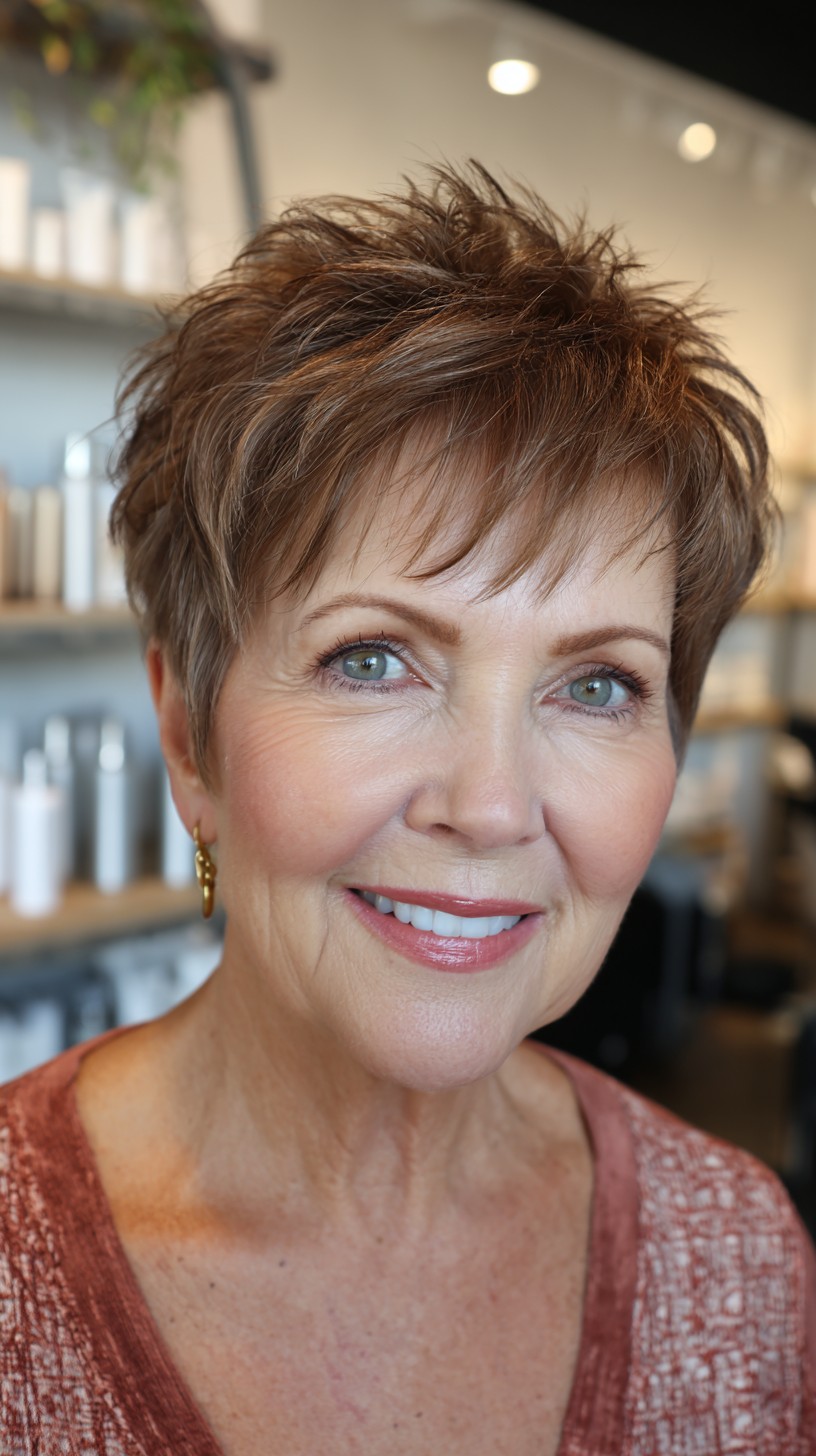 Vivacious Textured Pixie Cut