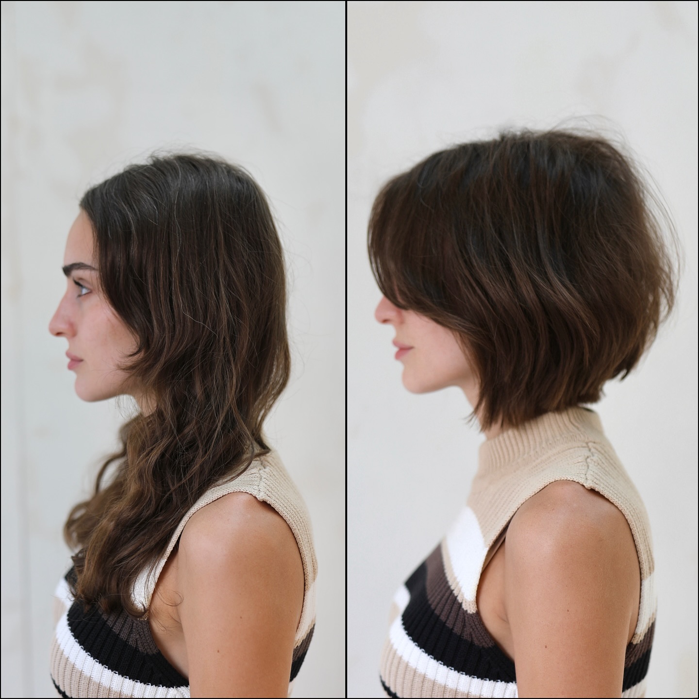 Soft Graduated Chin-Length Bob with Subtle Face-Framing Layers