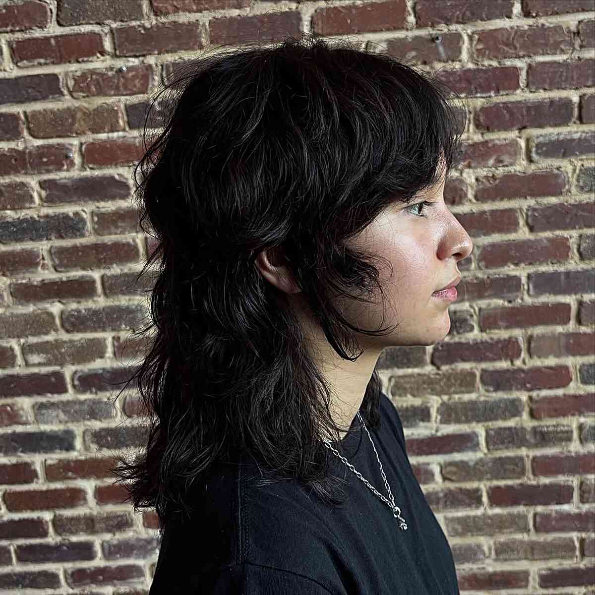 Textured Modern Mullet with Soft Layers