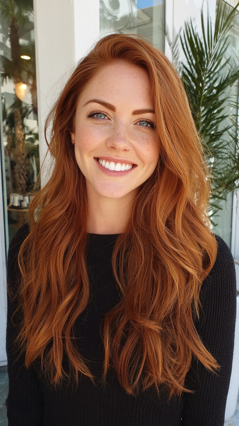 Long Copper Waves with Face-Framing Soft Layers