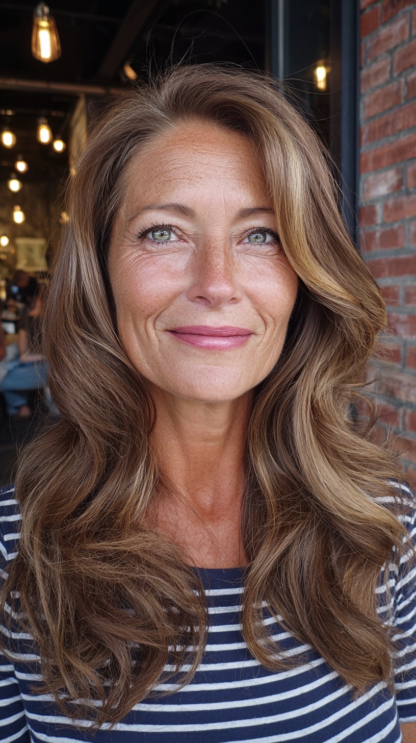 Long Layered Waves with Soft Face-Framing Root Melt