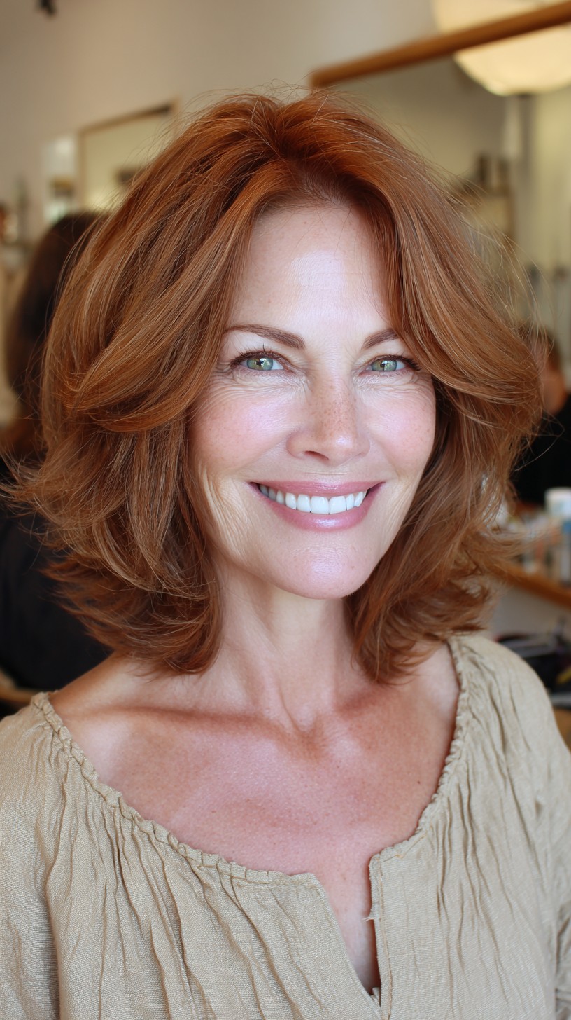 Copper Mid-Length Feathered Layers with Root-Softening Melt