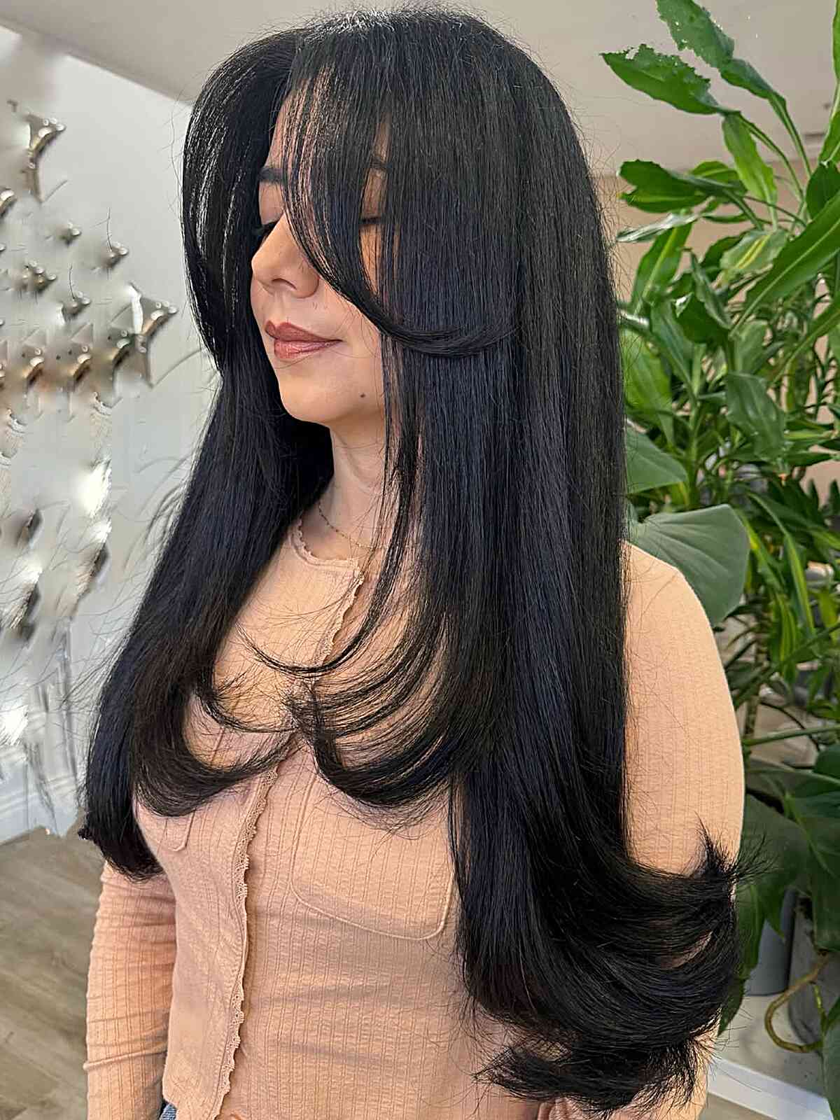 Stunning Long Blowout with Soft Layers