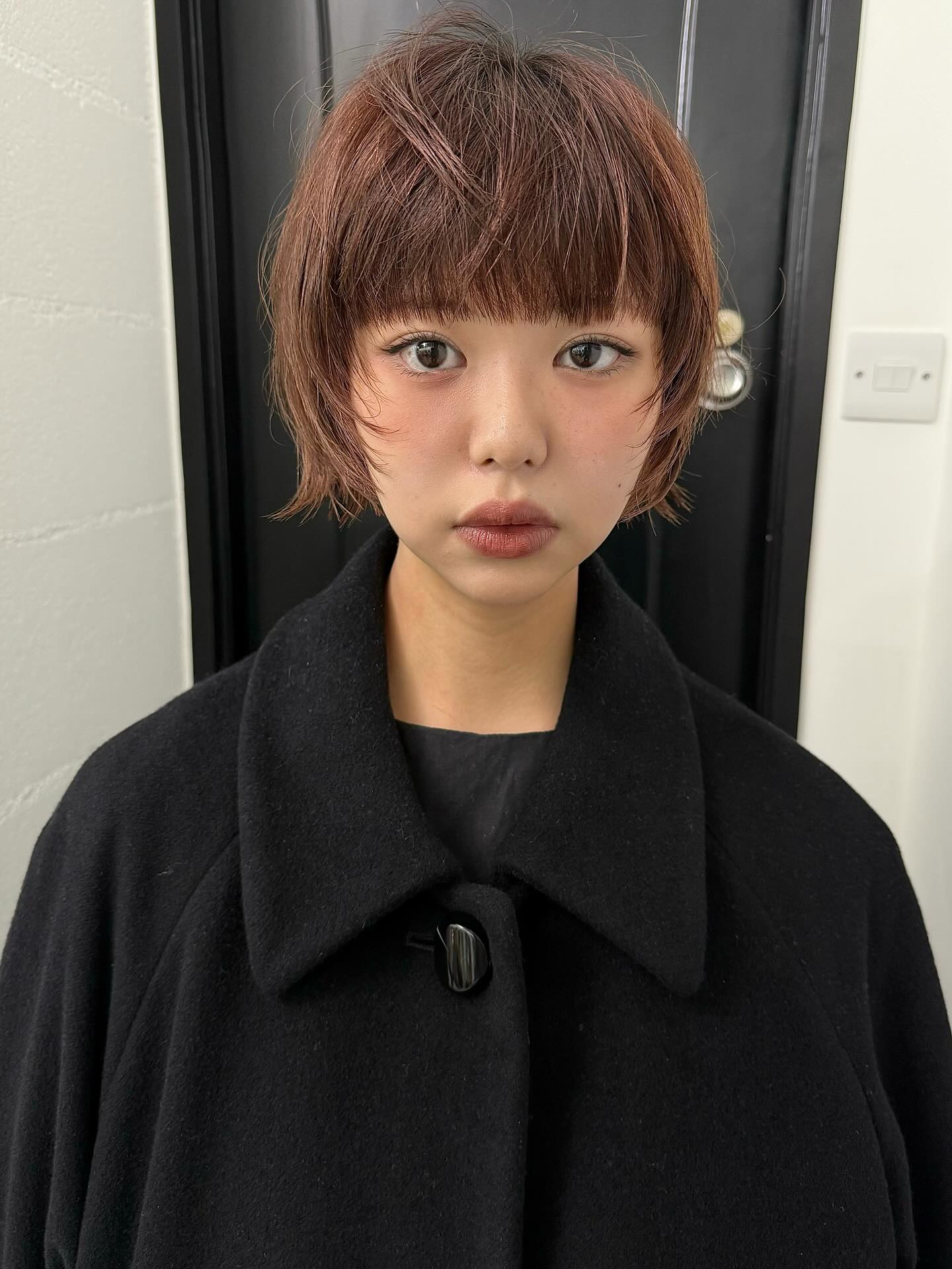 Soft Feathered Micro Bob with Wispy Micro Bangs