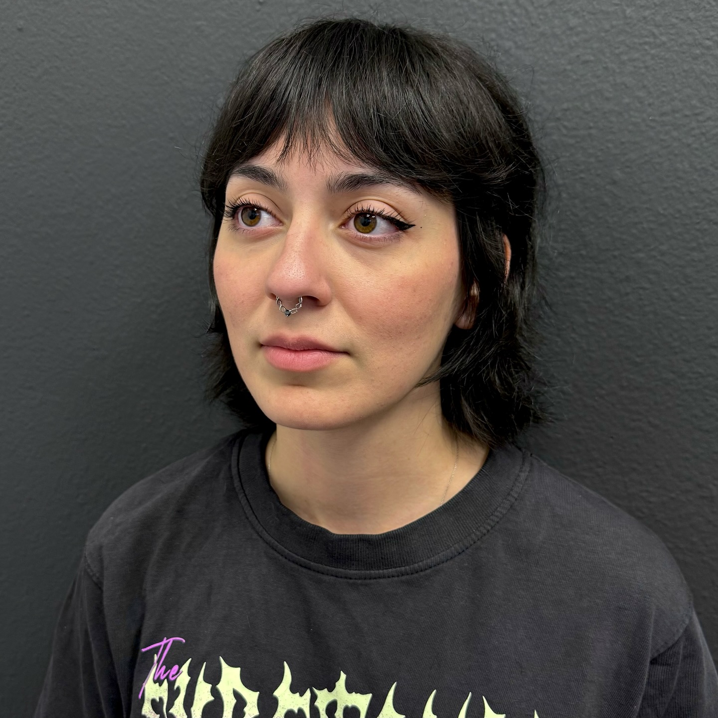 Piecey Short Wolf Cut with Soft Micro Fringe and Natural Crown Lift