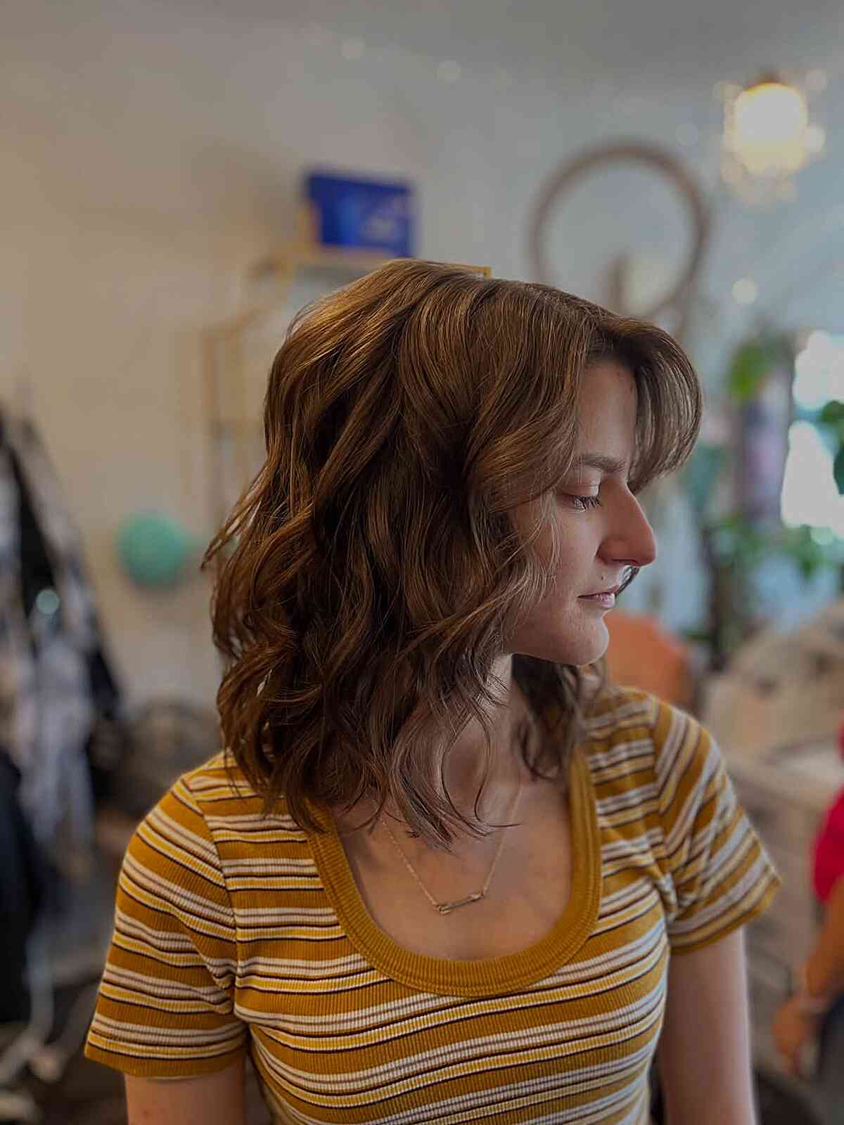Textured Mid-Length Beach Waves