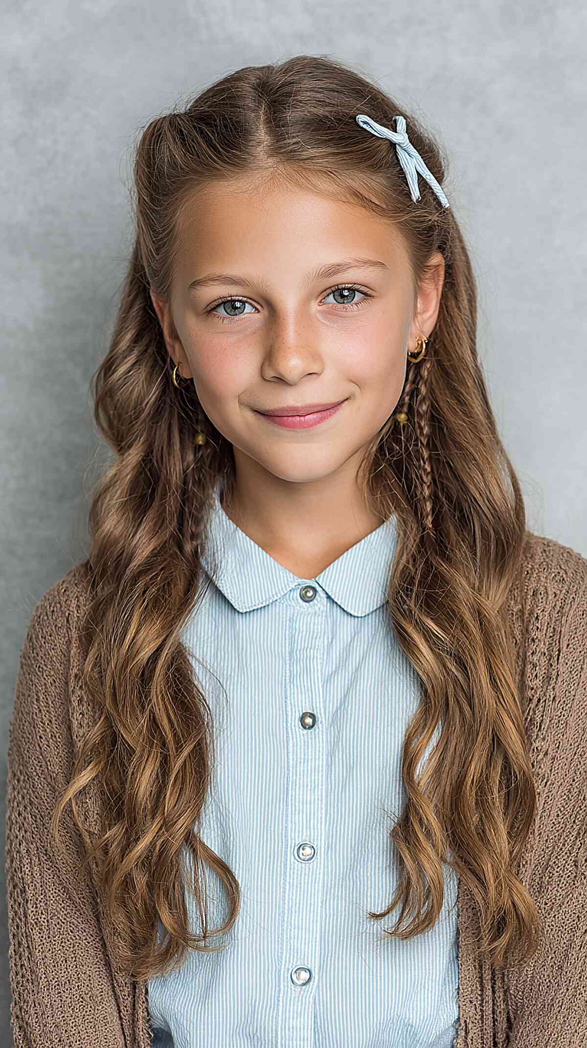 Playful Long Waves with Braided Accents