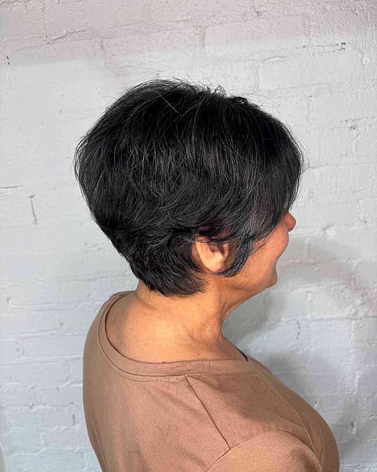 Textured Pixie Cut with Soft Layers