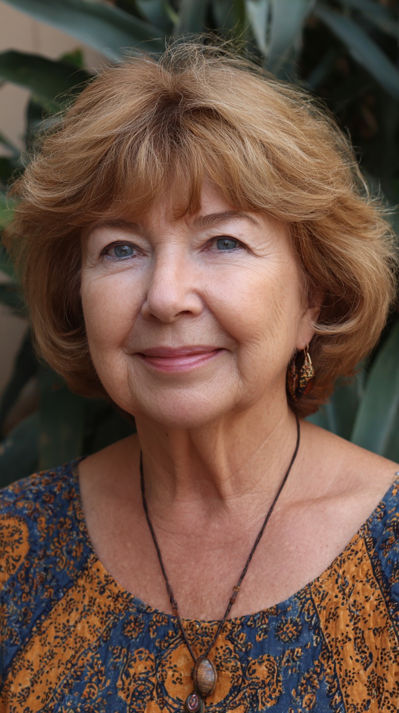 Soft Layered Ear-Length Bob with Airy Crown