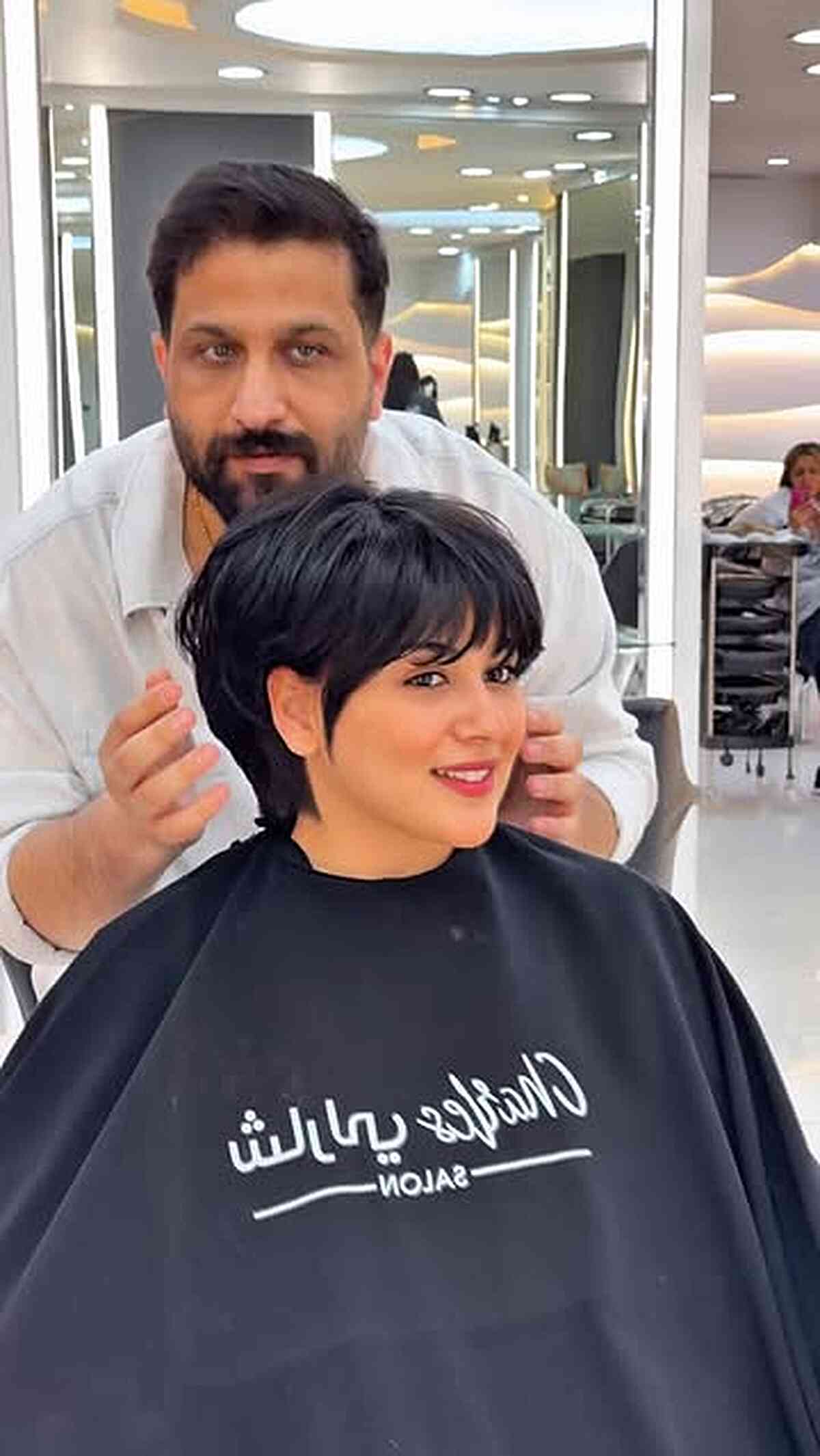 Textured Long Pixie with Tapered Nape