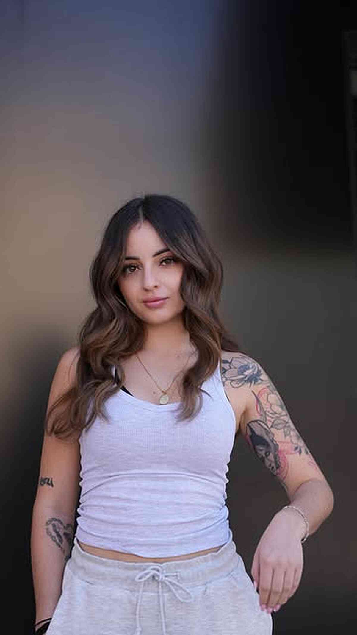 Soft Mocha Layered Waves