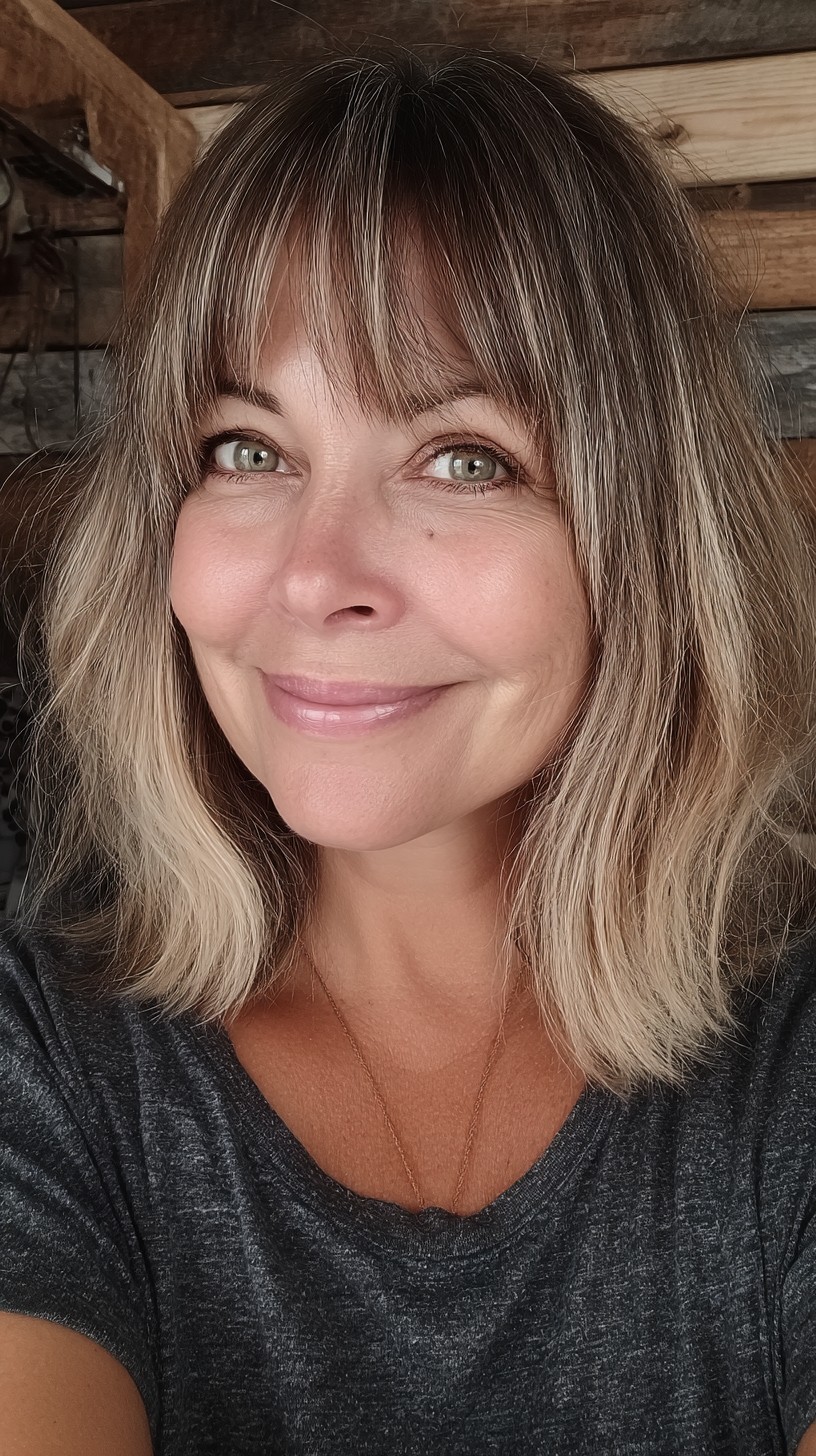 Root-Soft Face-Framing Shag with Wispy Fringe
