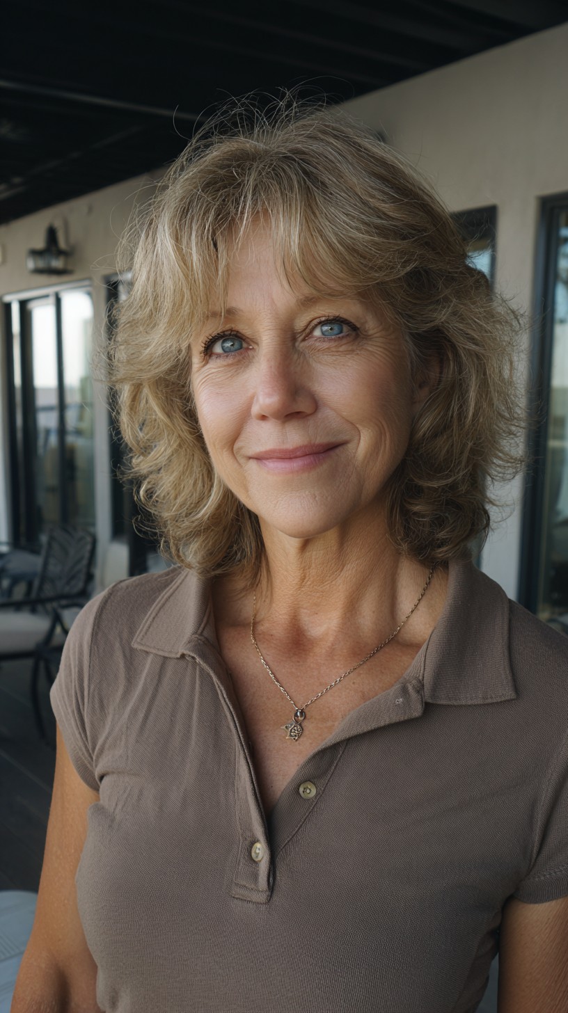Airy Mid-Length Layered Shag with Soft Face-Framing Wisps