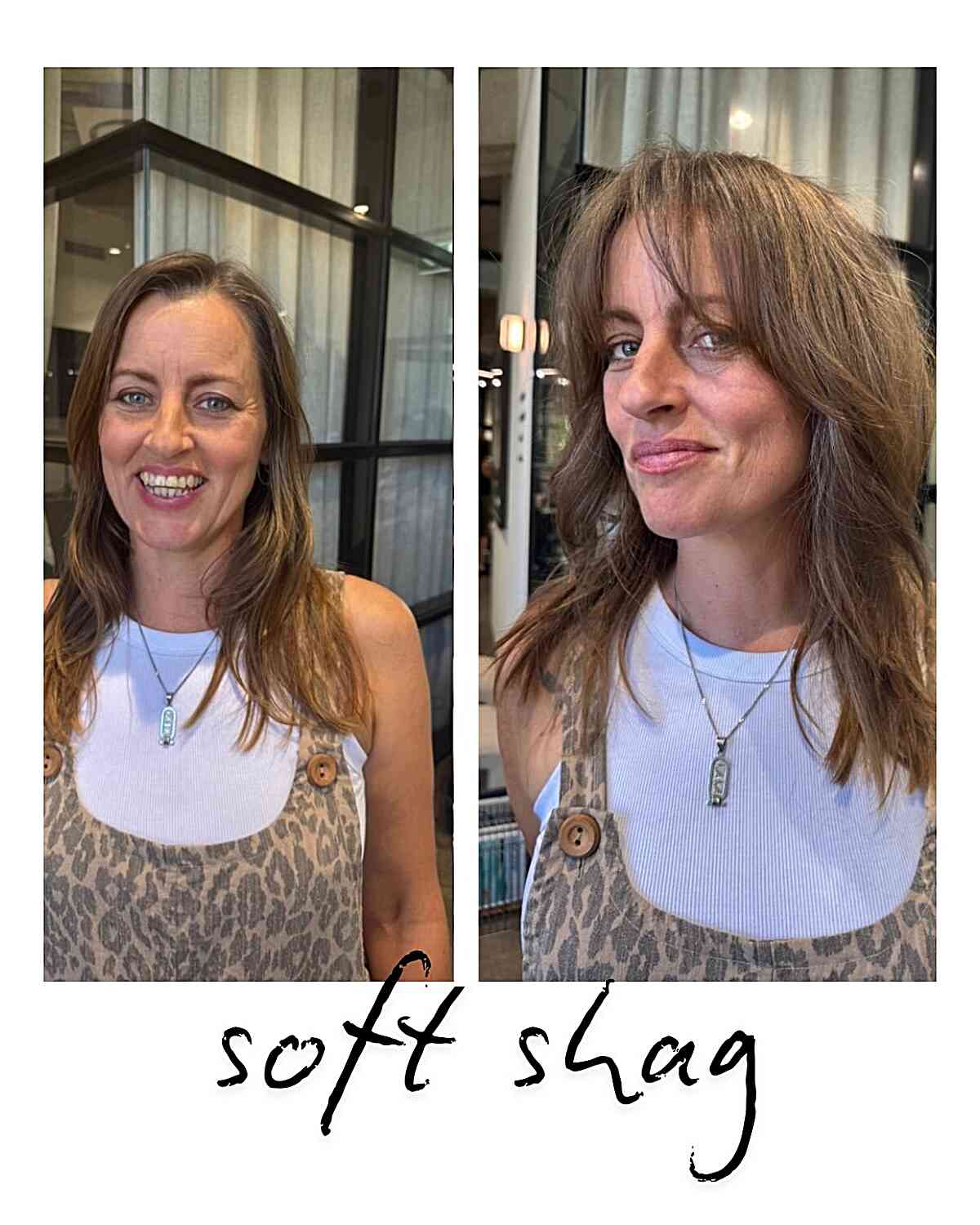 Soft Shag with Face-Framing Layers