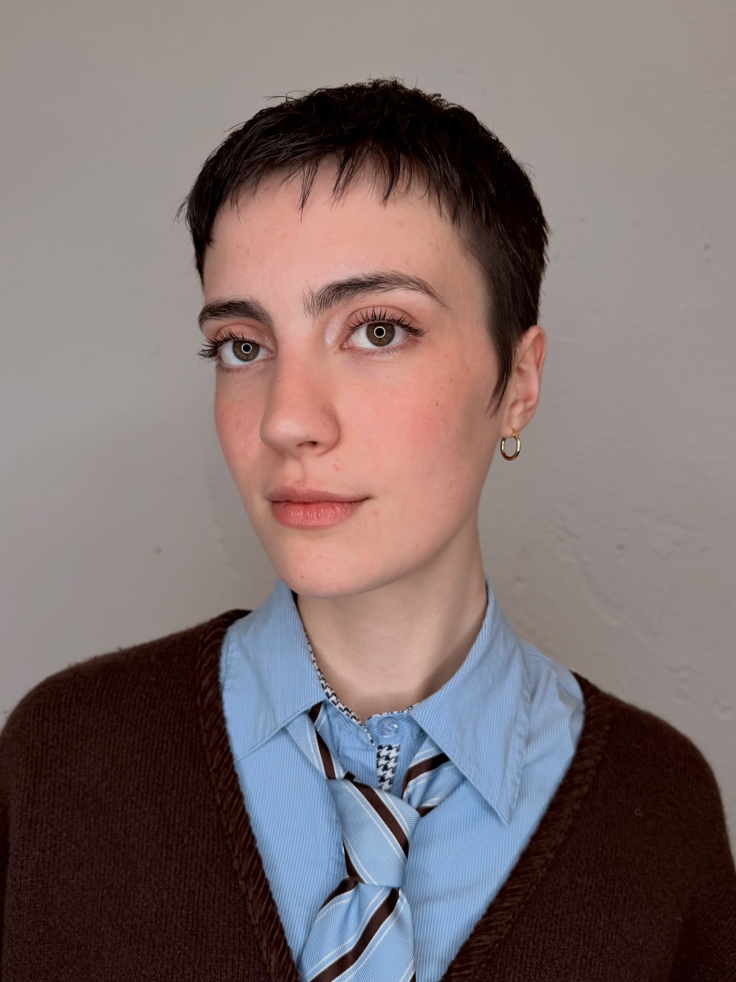 Textured Micro Pixie with Wispy Baby Fringe