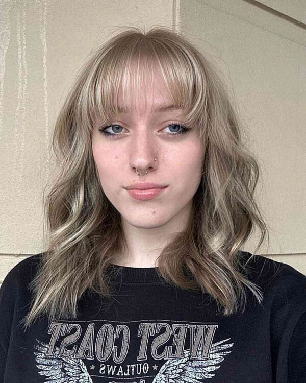 Balayage with Bangs 25 Coolest Ways to Get HandPainted Hair Colors