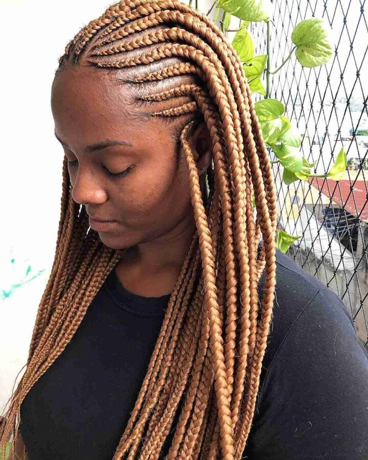 32 Hottest Ghana Braids Hairstyle Ideas for 2024