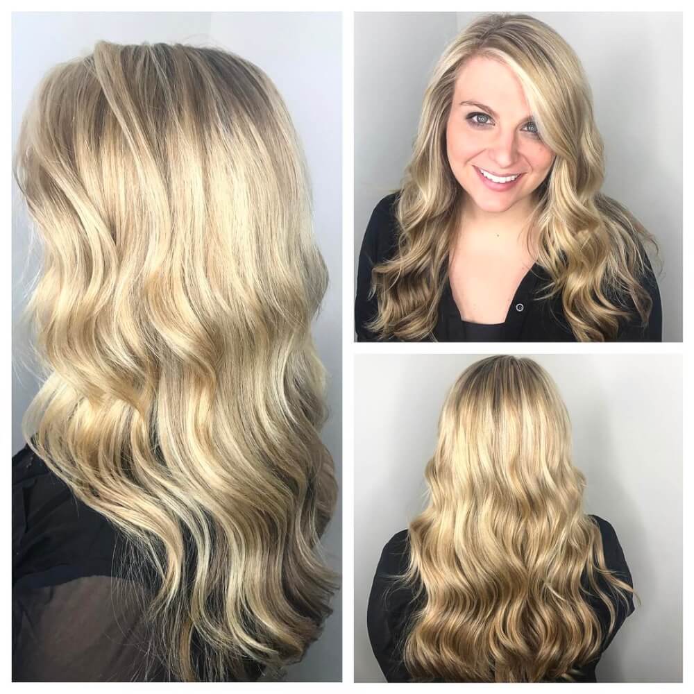 Modern Beach Blonde Highlights