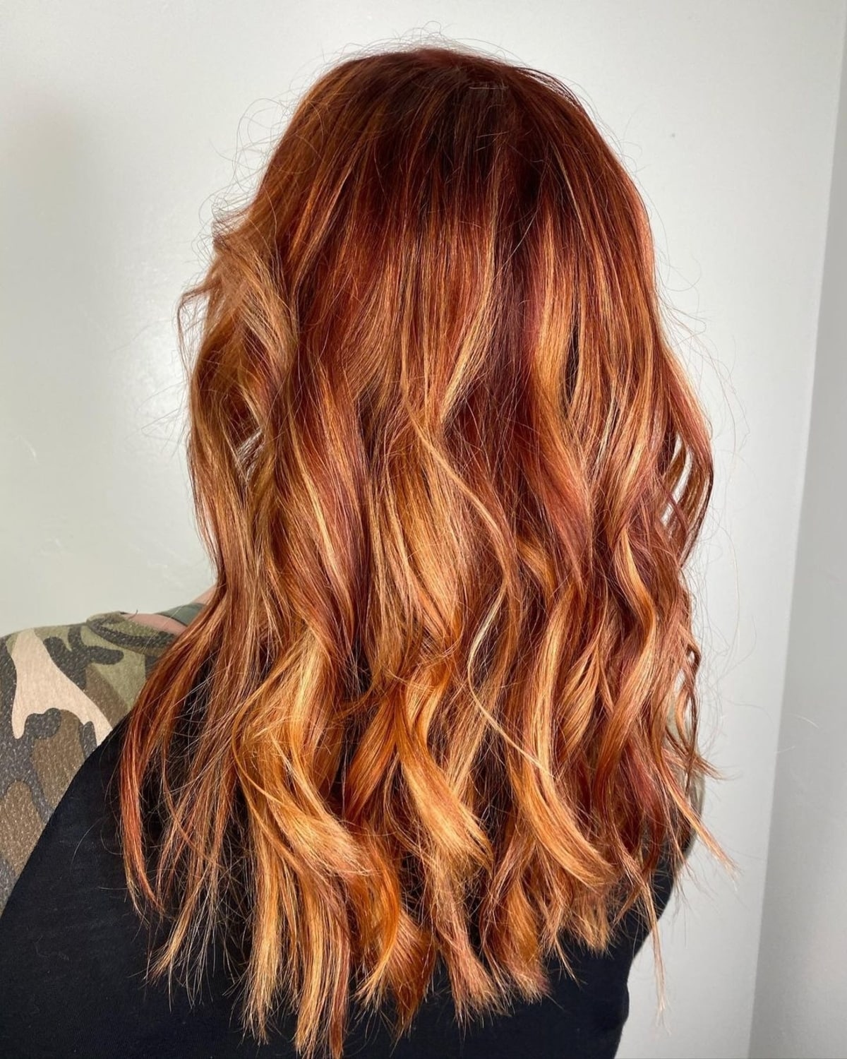 Sexy Golden red and blonde hues