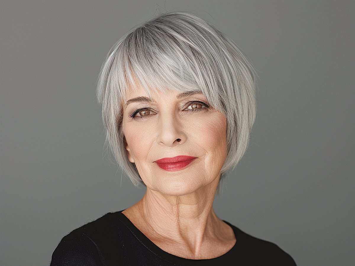 35 Older Women Who Show How to Pull Off Bangs in 2024