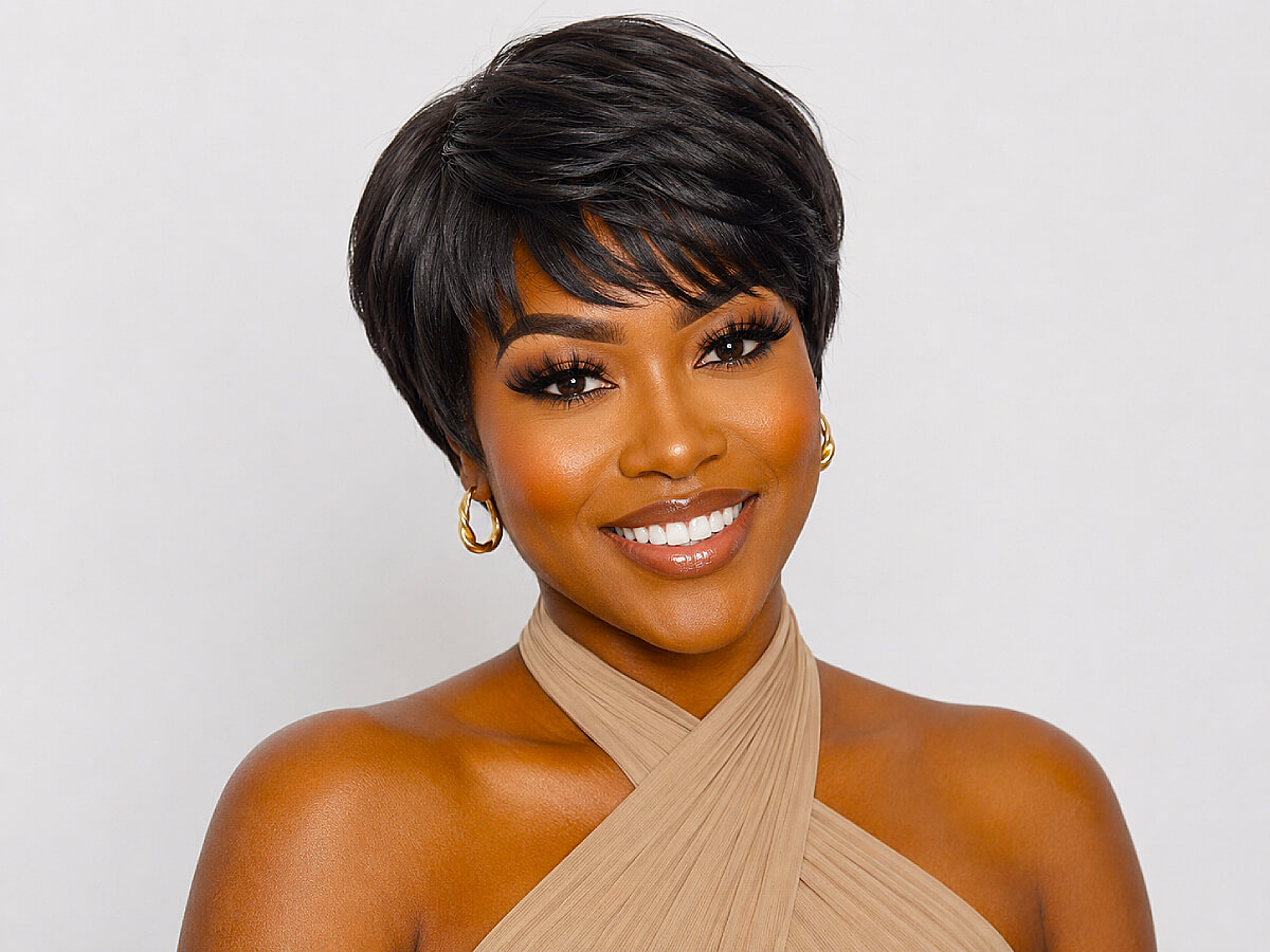 Gorgeous bixie haircuts for black women