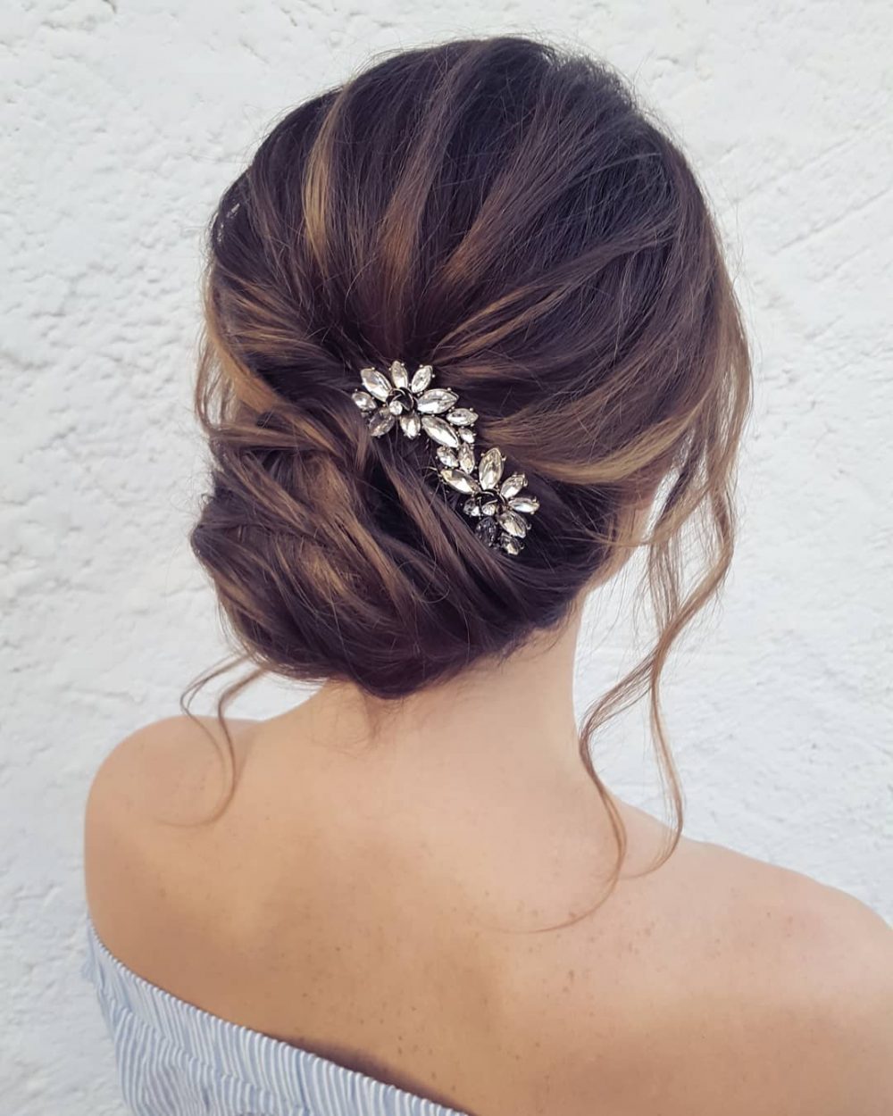 Gorgeous French Twist for a Quinceanera of a Teenage Girl