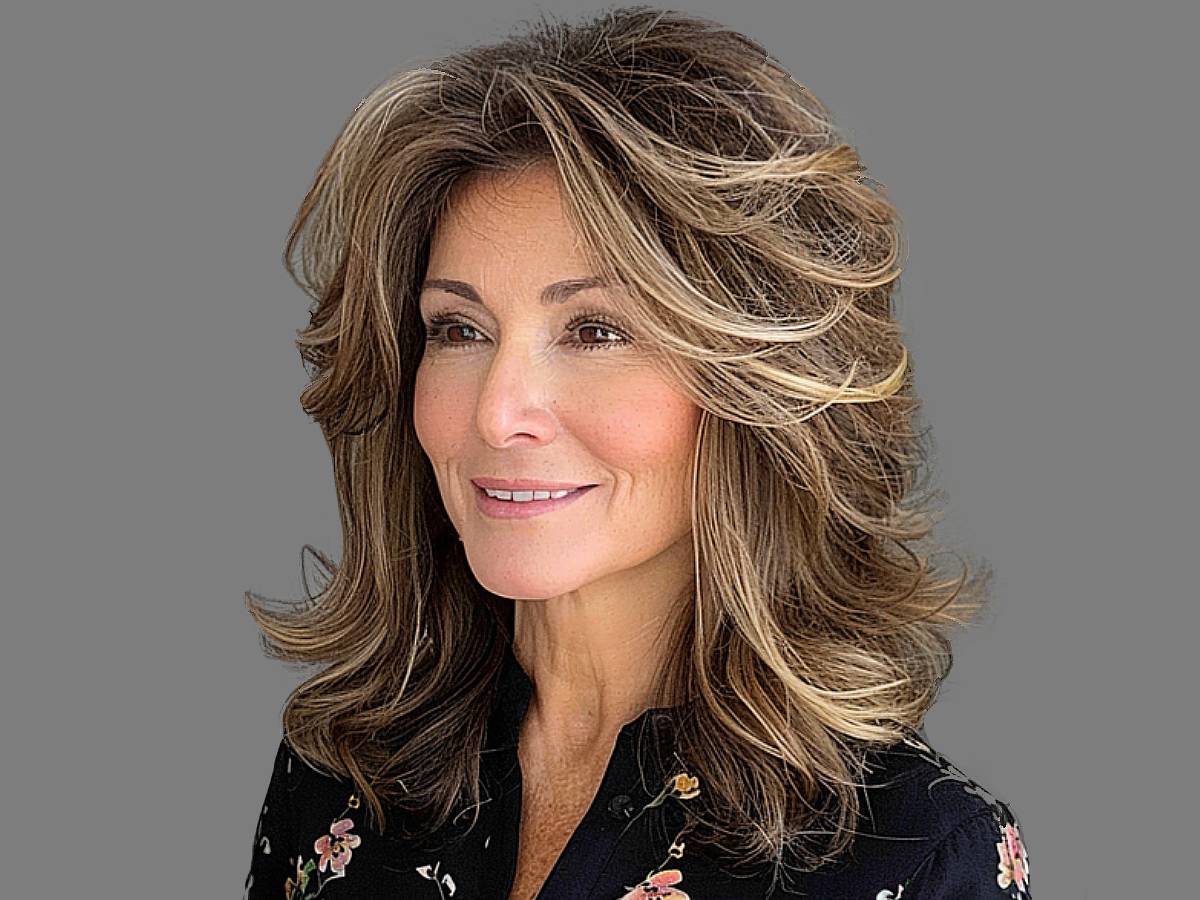Gorgeous medium-length hairstyles for women over 50