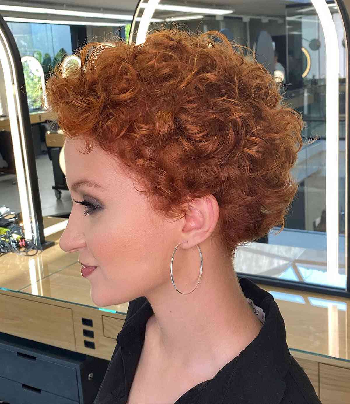 Gorgeous Natural Red Ginger Curls
