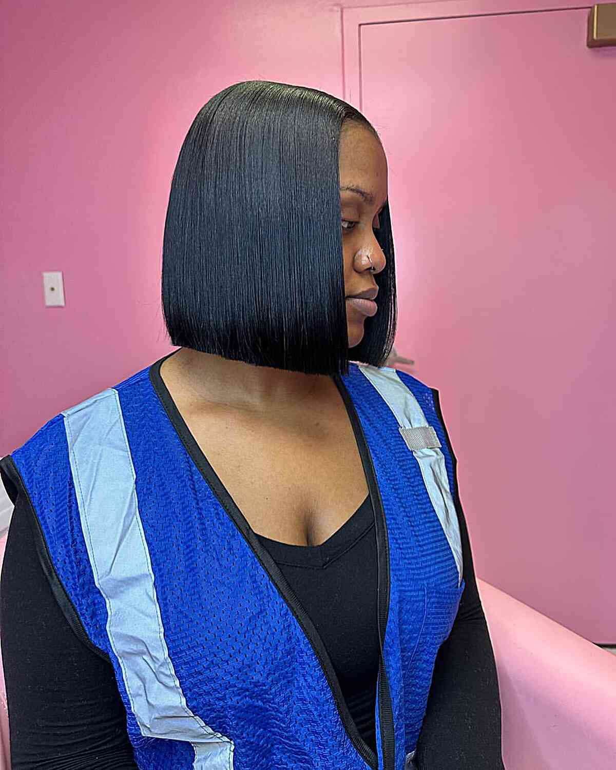 Gorgeous Quick Weave Bob with Blunt Ends