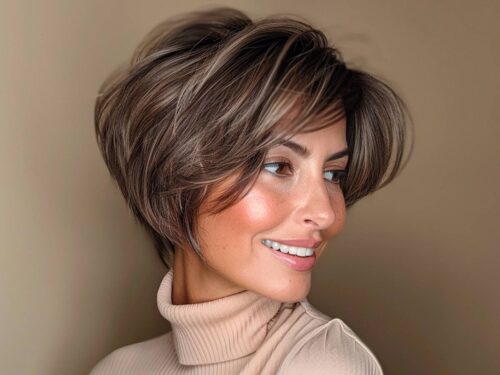 Gorgeous stacked wedge haircuts