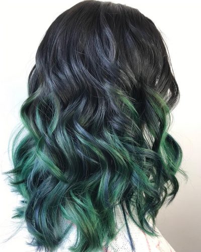 These 24 Black Ombre Hair Colors are Tending in 2025