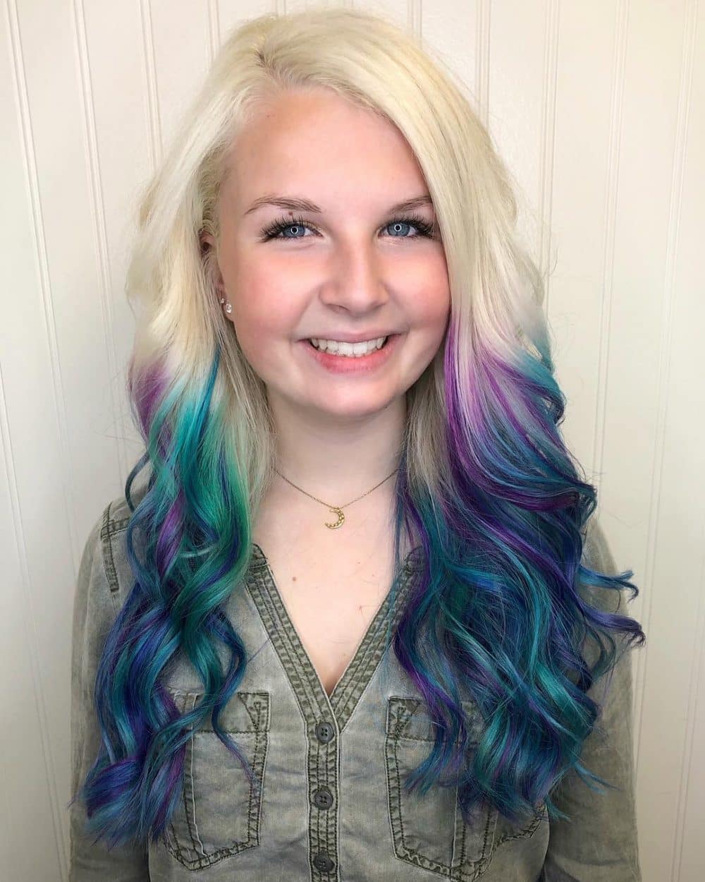 35 Incredible Examples Of Blue And Purple Hair In 2025 