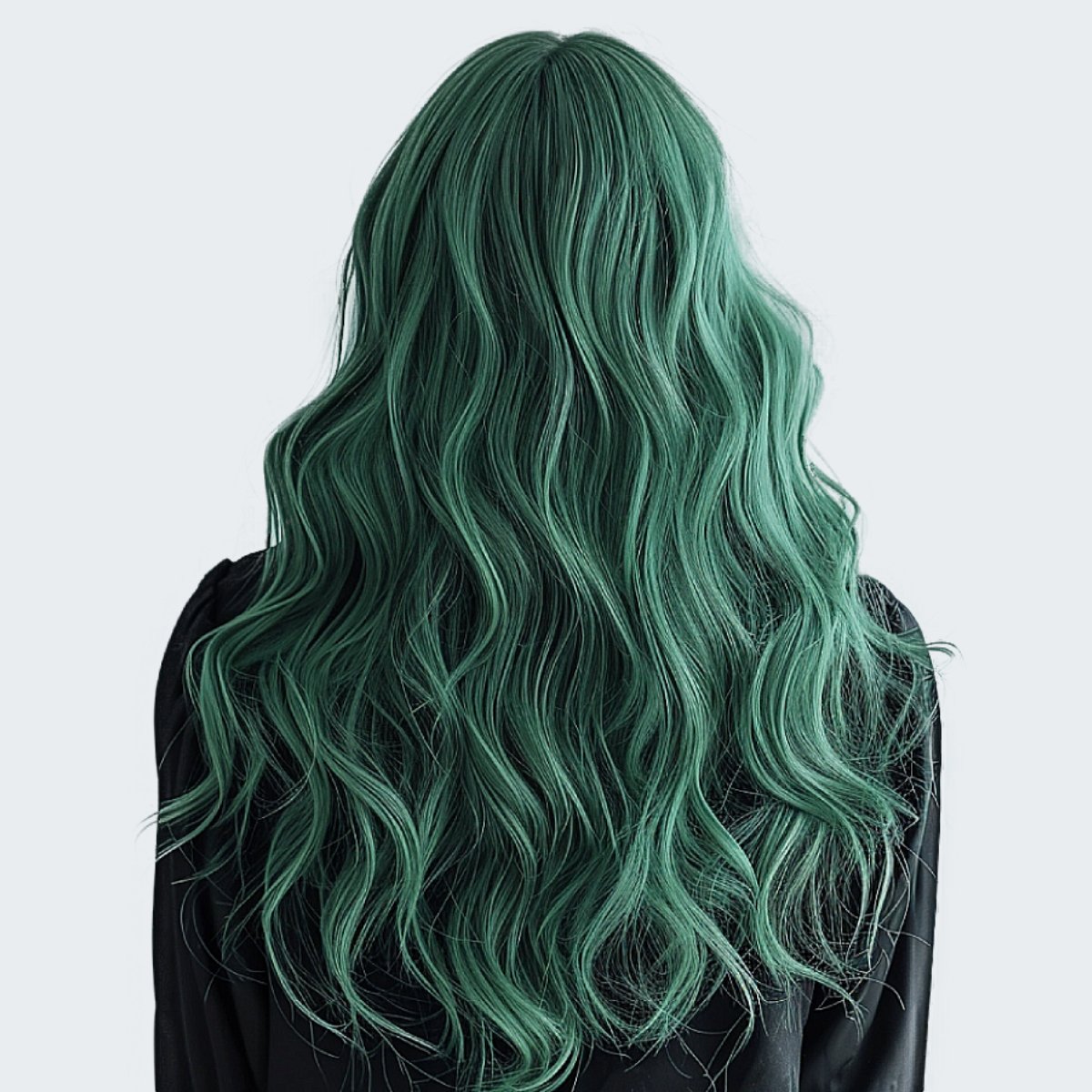 Jade. Green. Hair color  Green hair dye, Green hair, Hair inspiration color