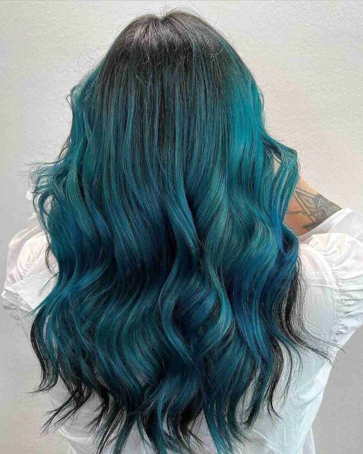 Light to Dark Green Hair Colors - 49 Ideas to See (Photos)