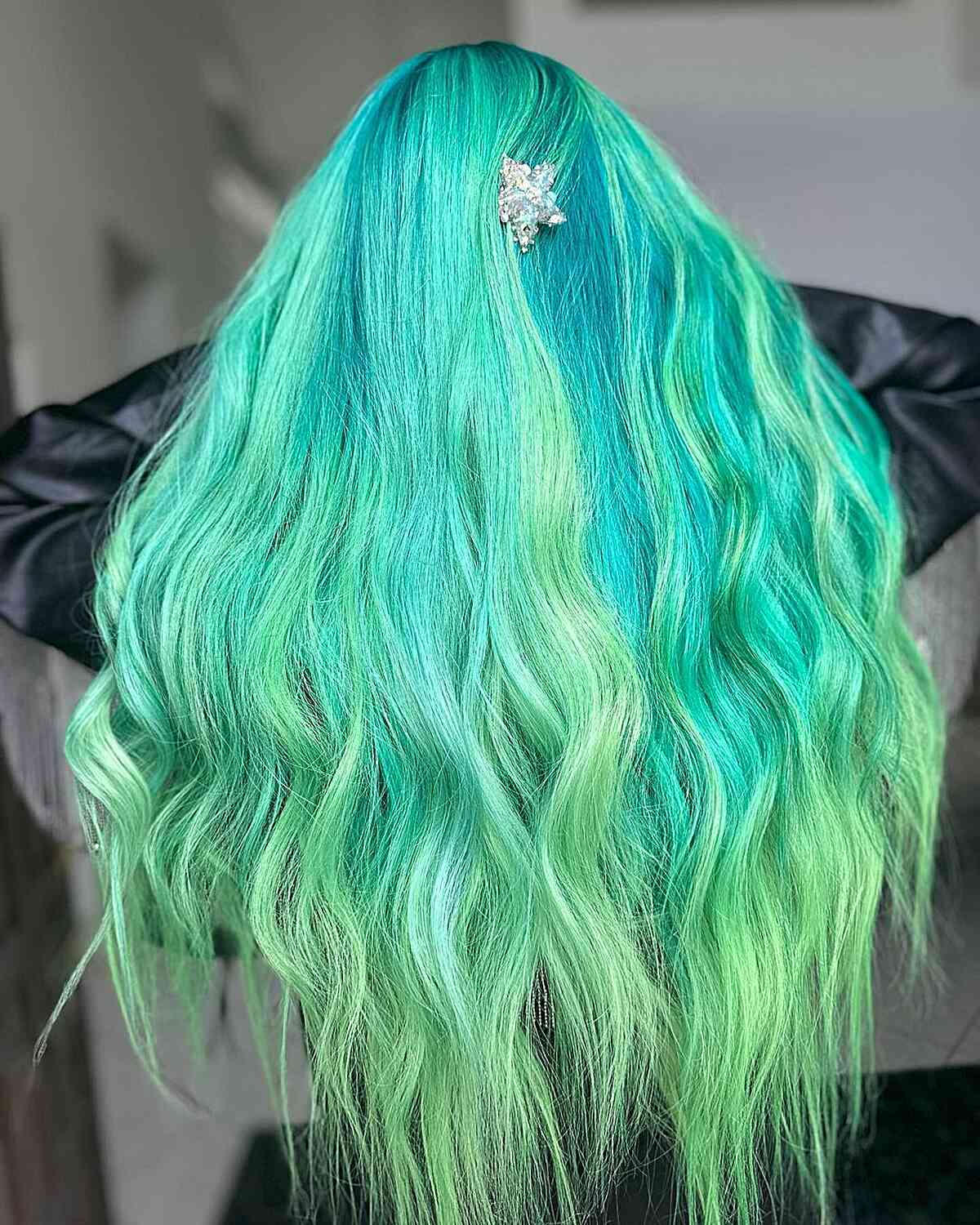 Green Mermaid Hair