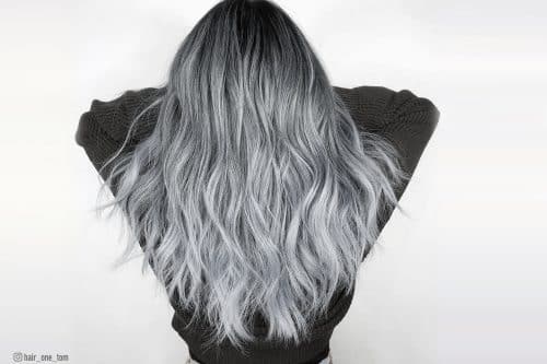 Grey ombre hair color ideas