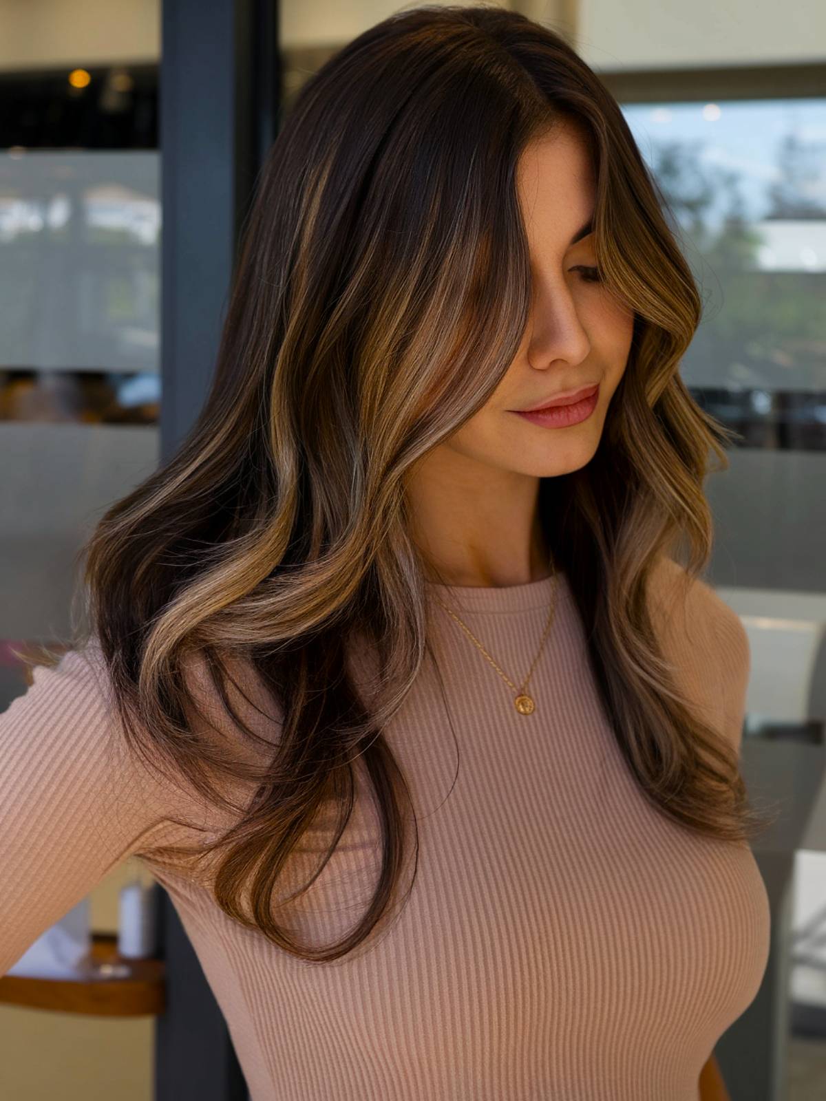 Hair color idea for brunettes