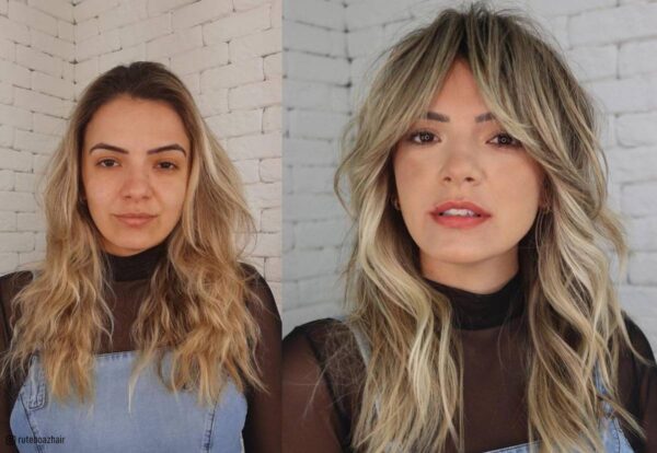 haircuts for big foreheads