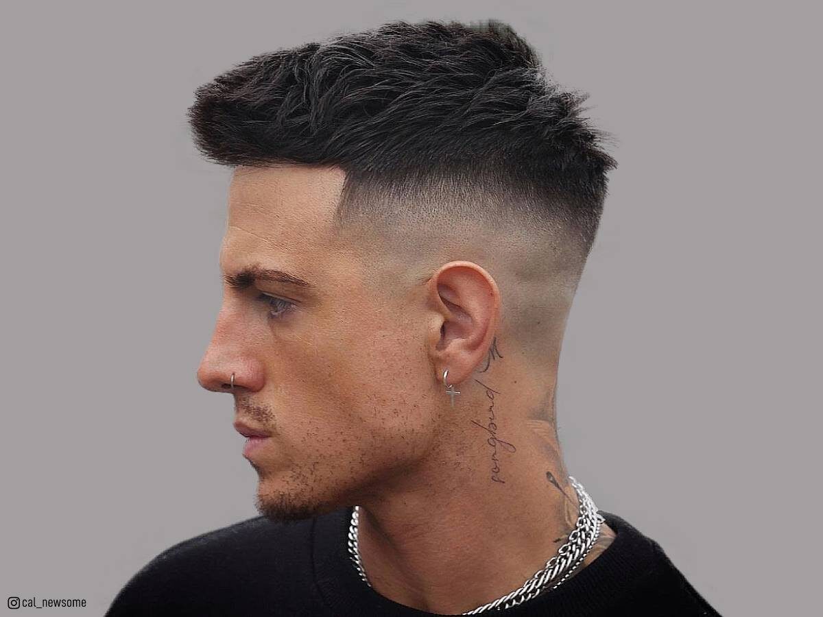 Casual Thick Hairstyle for Men